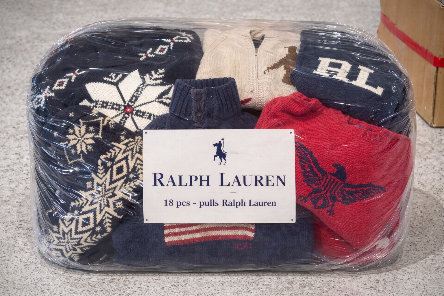 Mix de pull Ralph Lauren 18 pcs